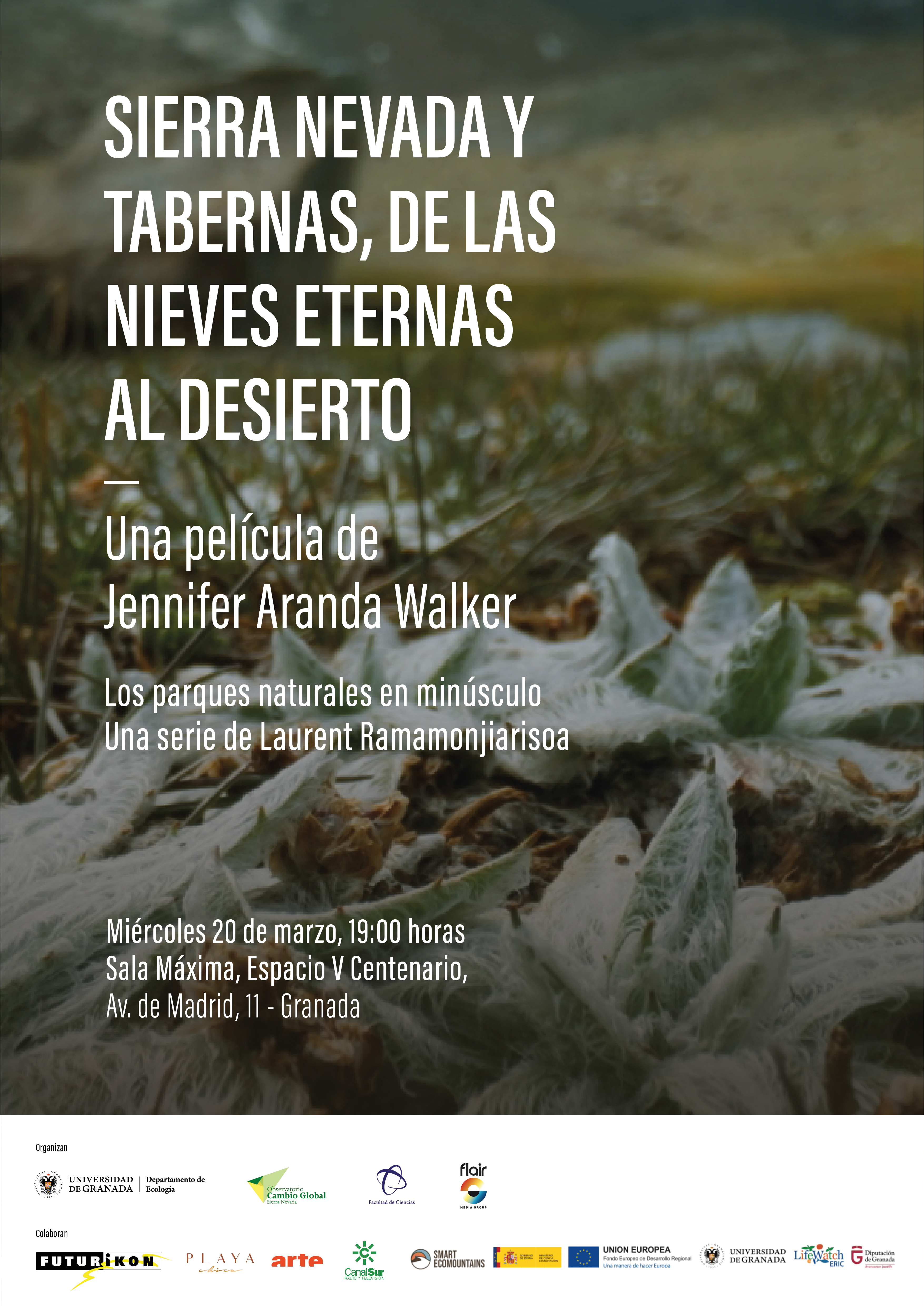 Cartel del documental Sierra Nevada y Tabernas