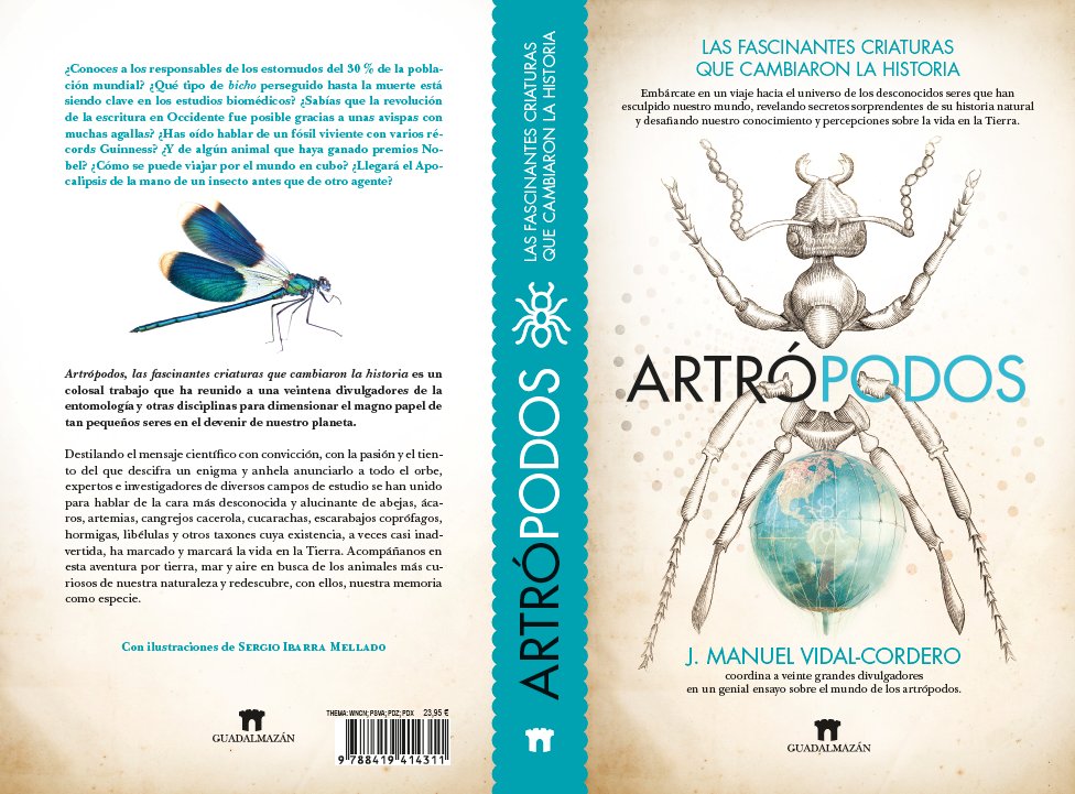 Cubierta del libro Artropodos