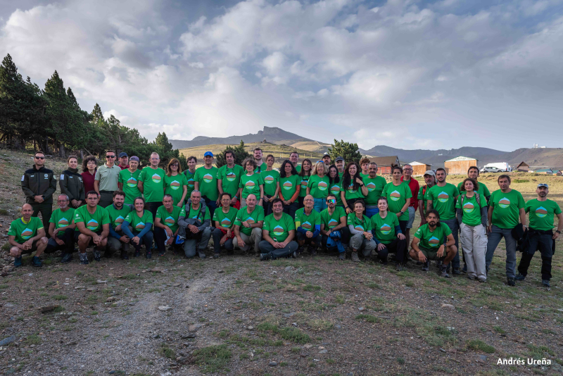 Participantes en las IV Jornadas Lagunas de Sierra Nevada